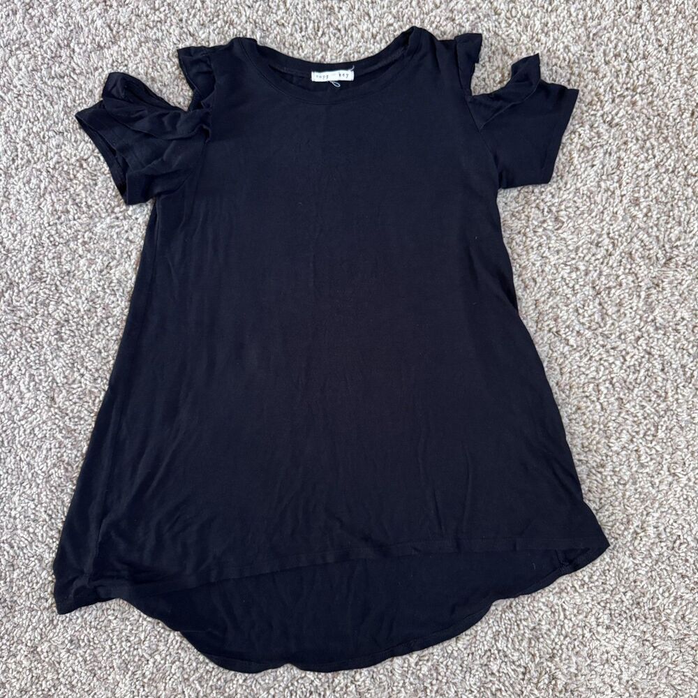copper key girl size large top shirt black